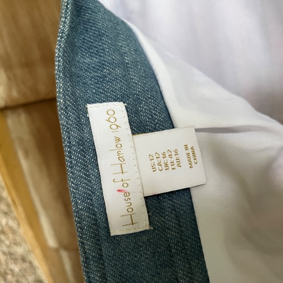 House of Harlow 1960 Maje Jenise Tweed Mini Skirt Preppy Academia Women's 12 - Picture 10 of 10